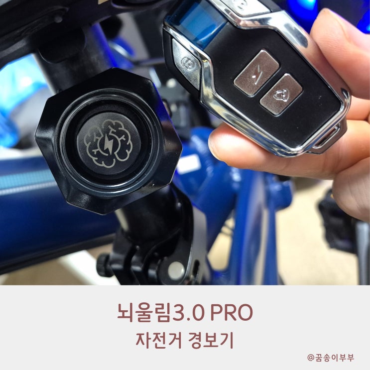  자전거 지키는 끝판왕 뇌울림 3.0 Pro 설치 및 사용 후기