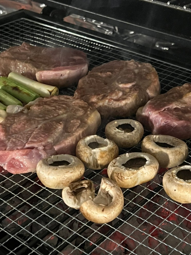  부천 원미시장 아빠네정육점 캠핑용 목살 사갔어요