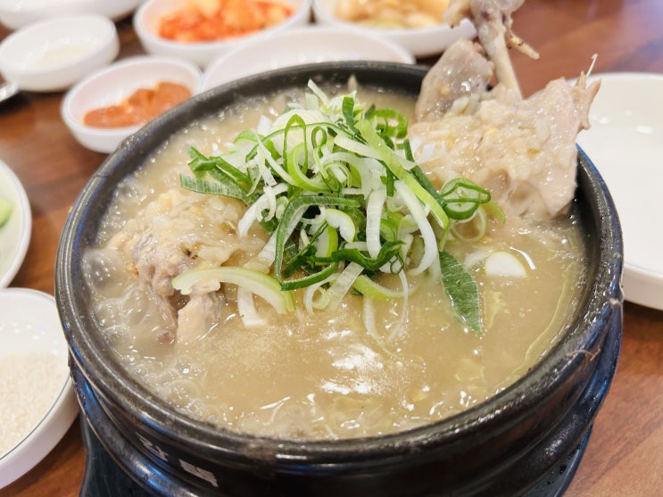  부천상동 맛집 삼계탕 추천 오이삼계탕 부천본점