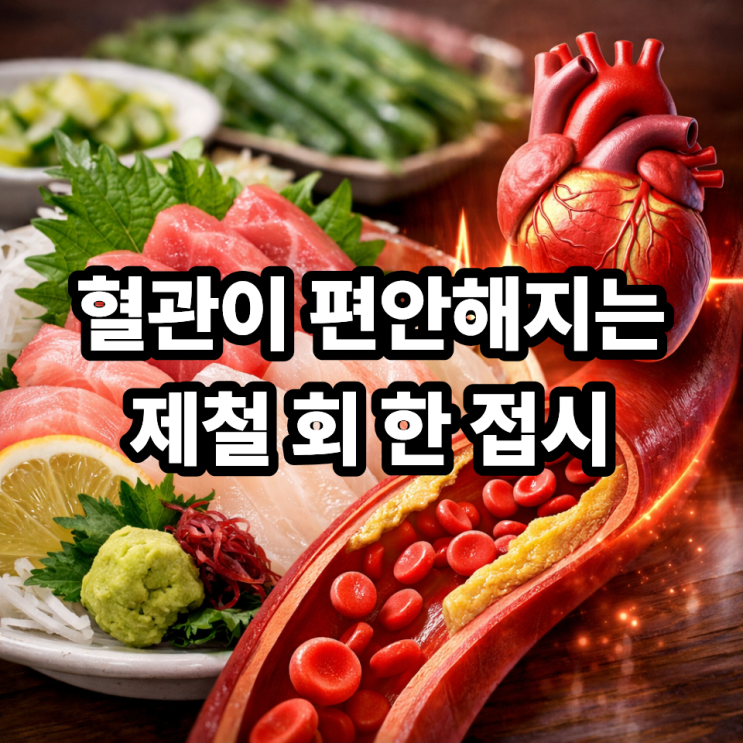   제철 회가 혈관 건강에 좋은 이유｜지금 먹어야 몸이 반응합니다