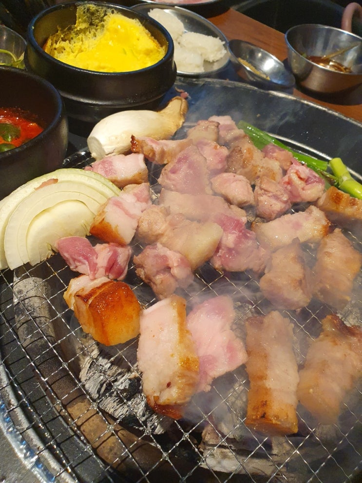  맛집 | 분당 숙성고기 맛집 서현실비 본점 솔직 후기,숯불 돼지고기