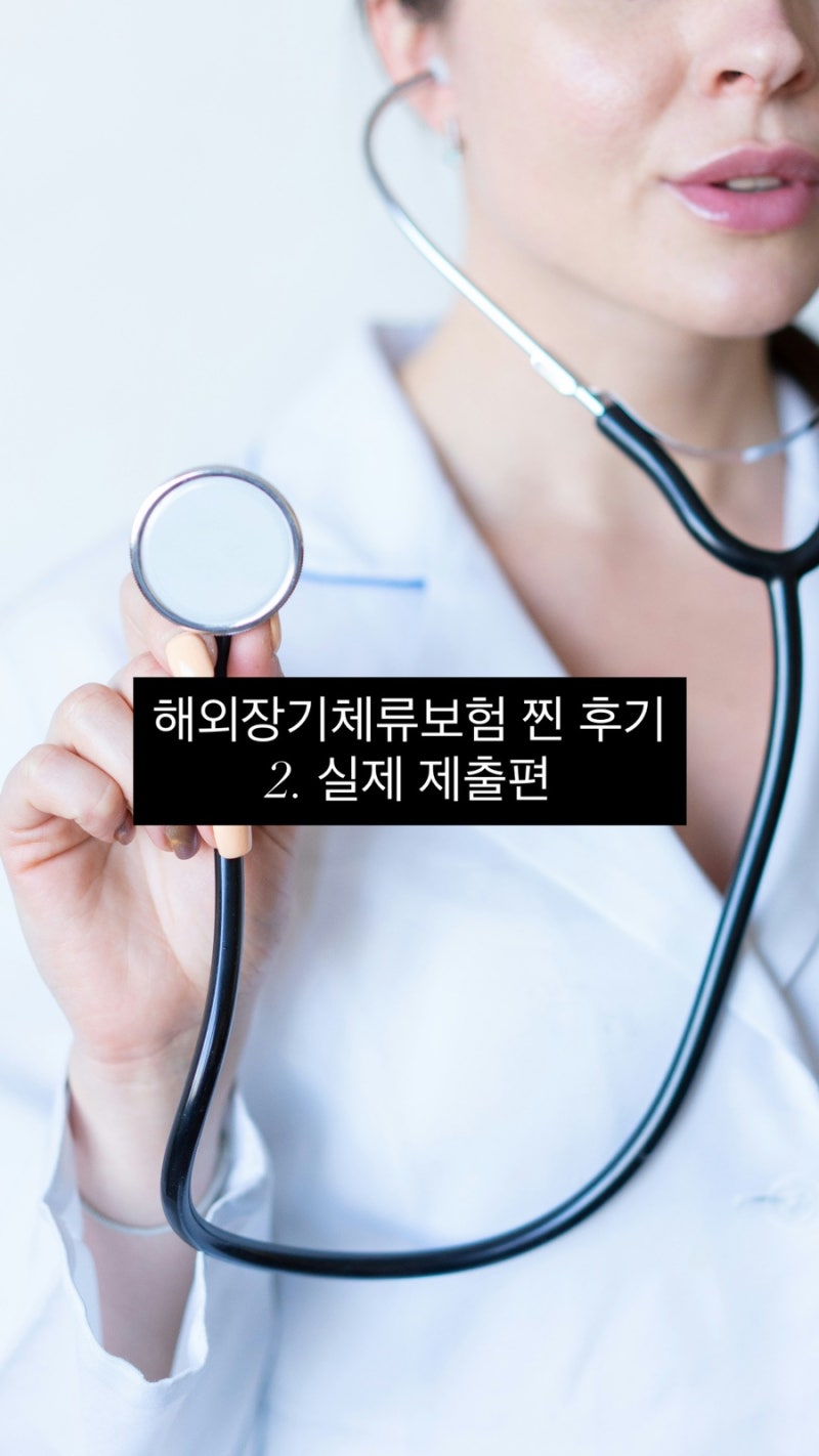 현대해상 해외장기체류보험 찐후기, 보험금 청구 실제 제출 방법 메일주소까지!