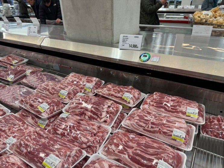  코스트코 삼겹살 목살 1월 가격 도매 냉장 냉동제품 사진