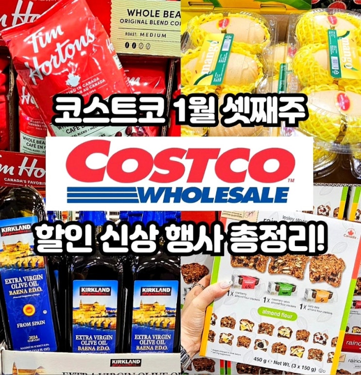  코스트코 1월 셋째주 할인상품