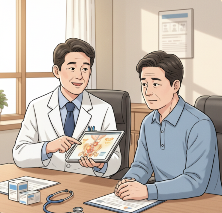   중년 남성이라면 필독! 전립선비대증, 숨기지 말고 건강하게 관리해요! 