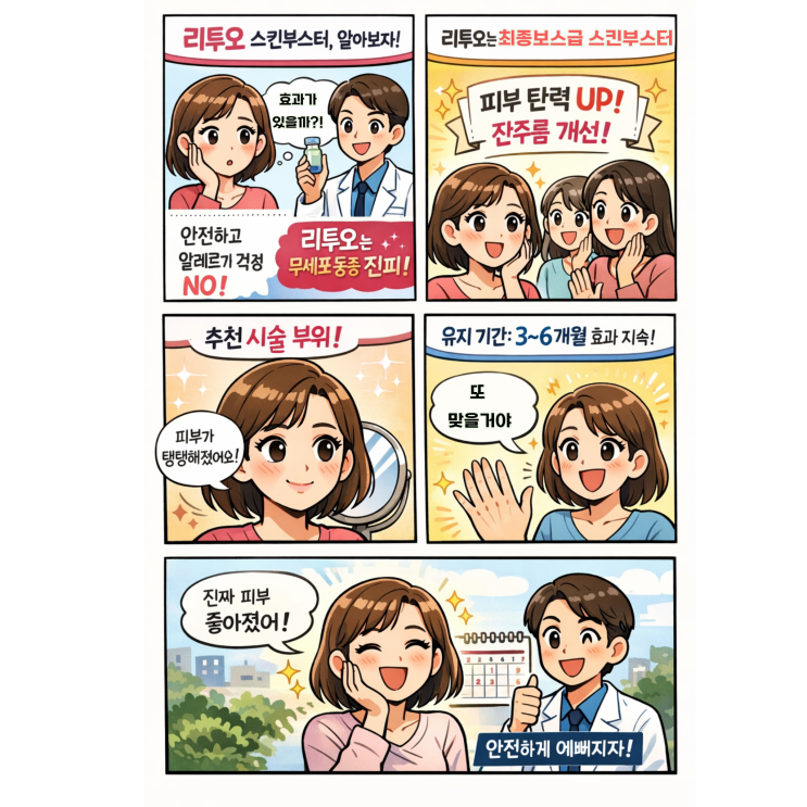 요즘 핫한 스킨부스터, 리투오의 모든 것! 리투오는 왜 이렇게 인기가 높을까?