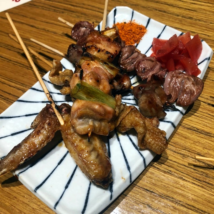  송도 술집 투다리 메뉴 추천 치킨 꼬치 한치 김스낵