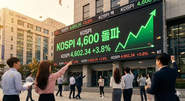  코스피 4,600 시대 개막? 환율 1,470원의 '불편한 동거'