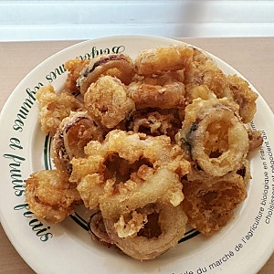 트레이더스 오징어링 1kg 솔직후기 + 바삭한 오징어튀김 레시피
