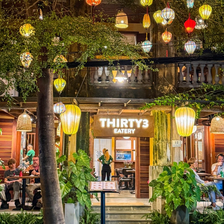  호이안 올드타운 맛집 햄버거 Thirty3 Eatery 내돈내산