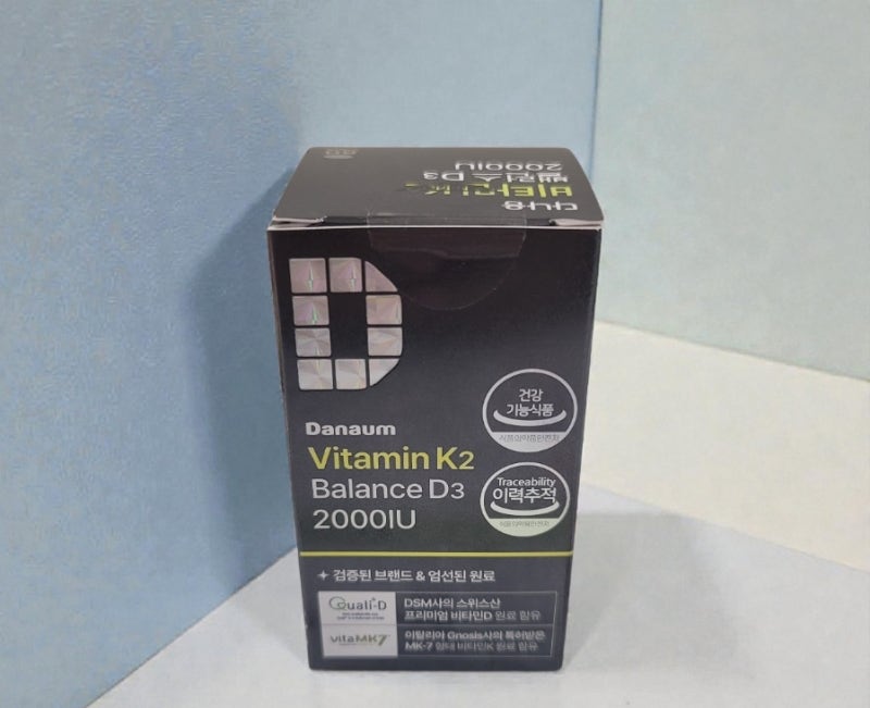 건강한 일상을 위한 다나음 비타민 K2+D3 2000IU