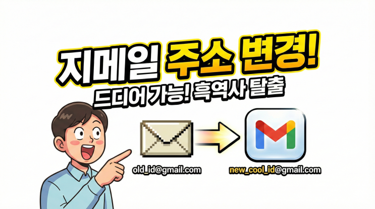  구글 지메일 주소 변경 기능 공식 도입, 20년 만의 대형 업데이트