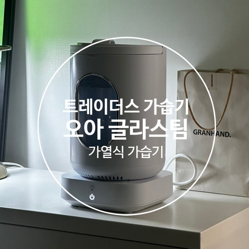 트레이더스 가습기 오아 글라스팀 가열식 가습기 전기세는 얼마?