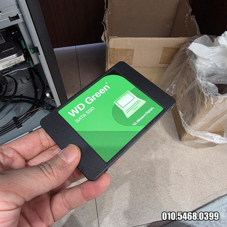  노원구 공릉동 컴퓨터수리 하드디스크 교체 SATA SSD 240GB 고장 출장 해결