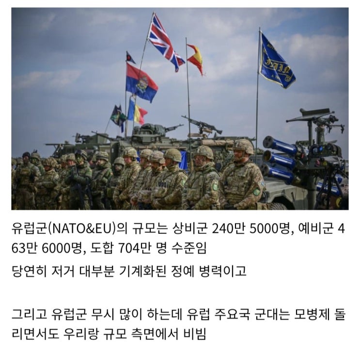  그 설마 유럽군이 진짜 10만따리라 생각하는건 아니지?