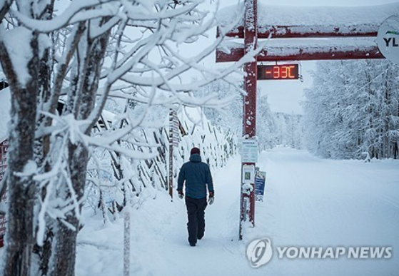  ️ 핀란드 영하 37도 기록적인 혹한에 비행기 결항 속출!
