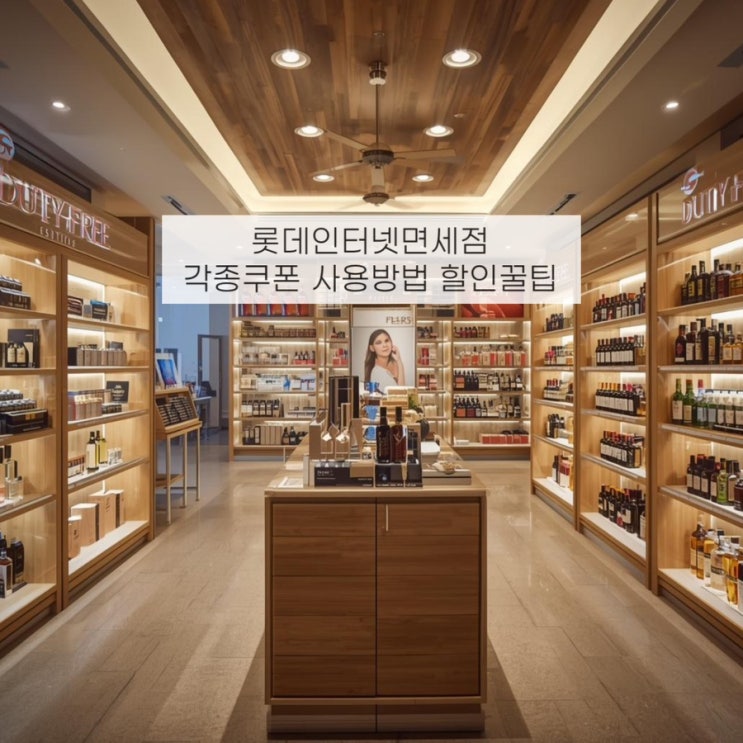  롯데인터넷면세점 할인꿀팁 카카오페이 결제쿠폰 사용방법 총정리