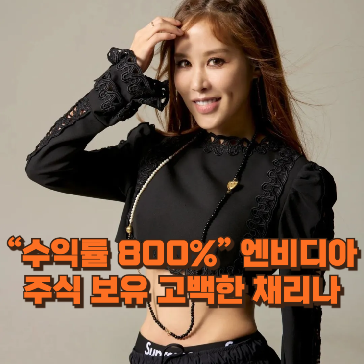  “수익률 800%” 엔비디아 주식 보유 고백한 채리나...연예인 재테크 성공담, 따라 해도 될까?