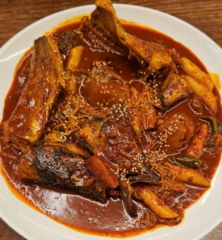  청담역 한식 쭈꾸미 맛집 서래쭈꾸미 청담역점 코다리조림 깻잎전