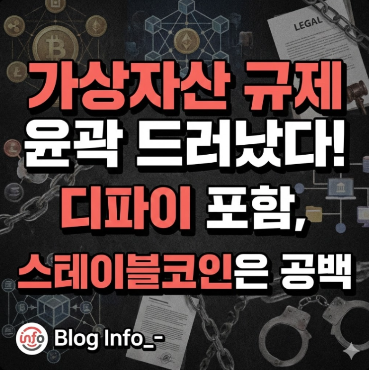  가상자산 규제 윤곽 드러났다! 디파이 포함, 스테이블코인은 공백