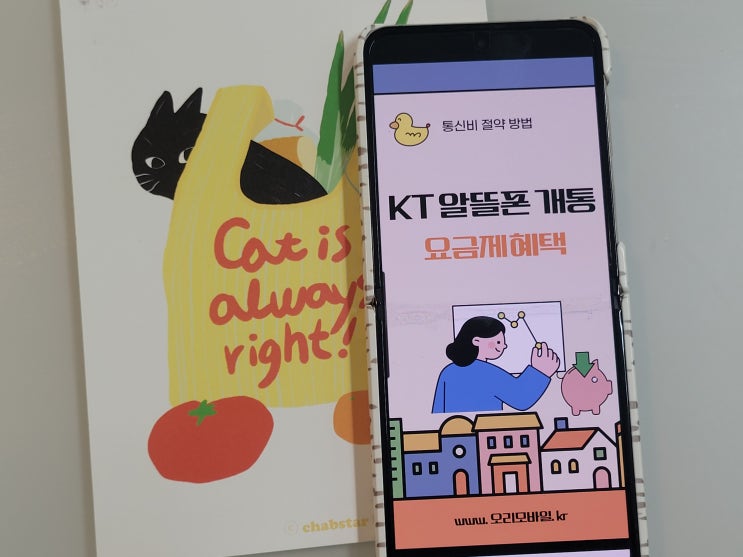  KT 알뜰폰 요금제 혜택 셀프개통 따라하기