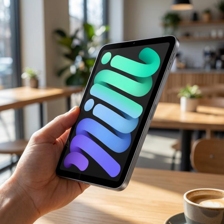  아이패드 미니 7세대 스페이스 그레이 128GB 작은 거인! 후기 (A17 Pro)