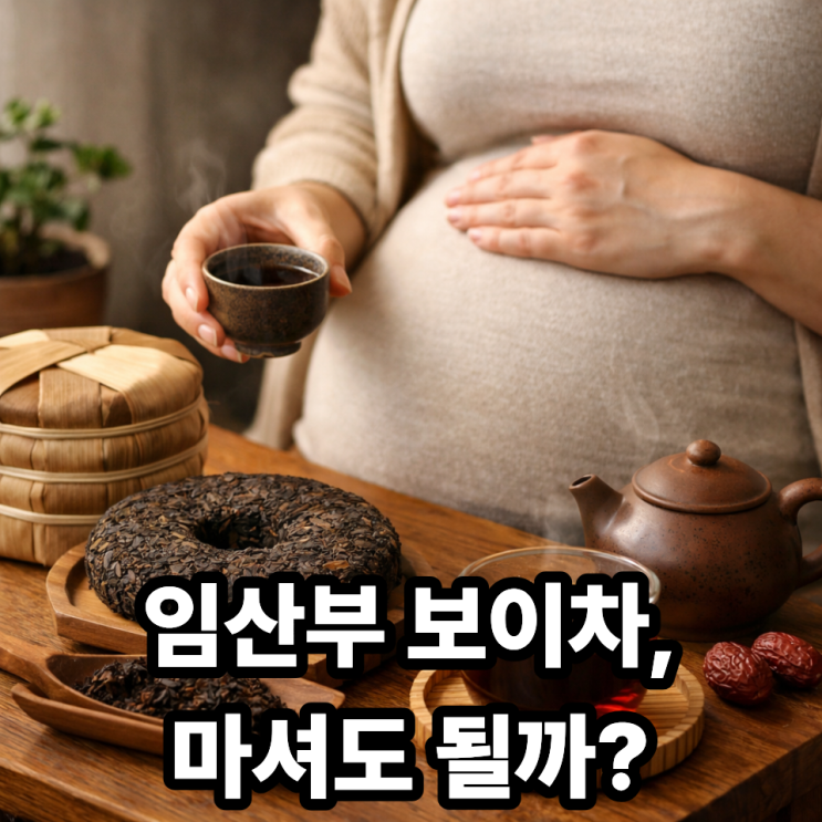  보이차 임산부 섭취 주의사항｜임신 중 마셔도 괜찮은 차일까?