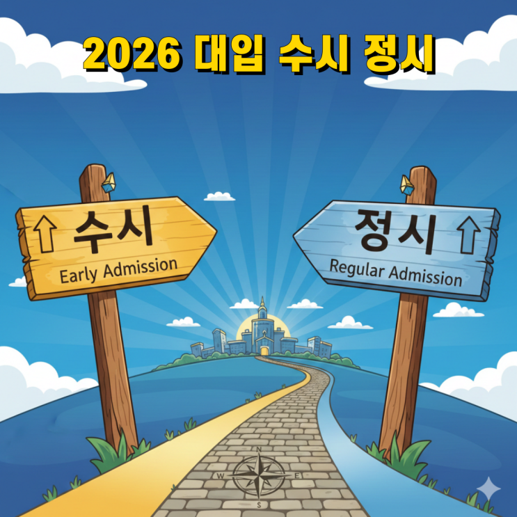  수시냐 정시냐? 2026 대입 수시 '학생부 위주' 선발 기조와 대응 전략