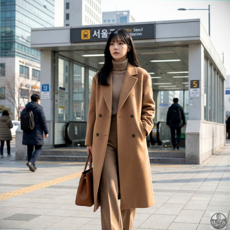  2026 서울 겨울 패션, 롱패딩 vs 코트? 영하 10도 생존 레이어드 공식