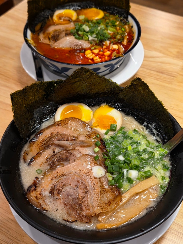  분당 줄서서 먹는 수내 찐맛집 니고라멘 야탑점 새로 오픈 | 직접 끓인 사골 육수