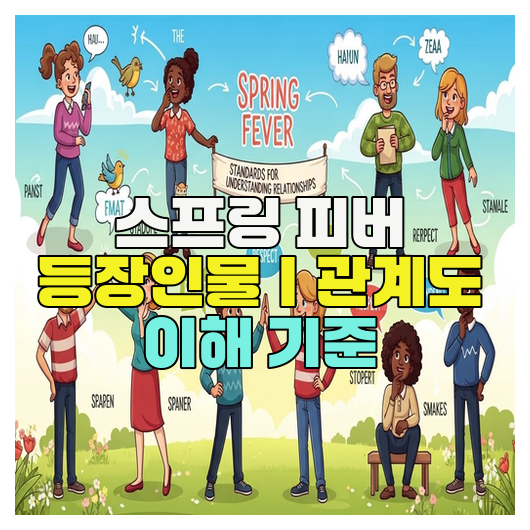  스프링 피버 등장인물｜관계도 이해 기준