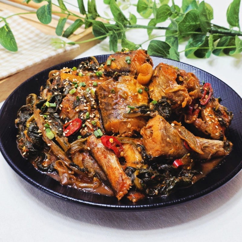 시래기코다리조림 만들기 명태 코다리찜 양념장 레시피