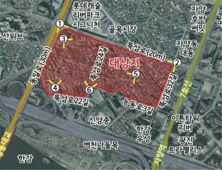  강남 재건축 평당 1억 돌파! 자양4동 A구역 조합설립 임박!