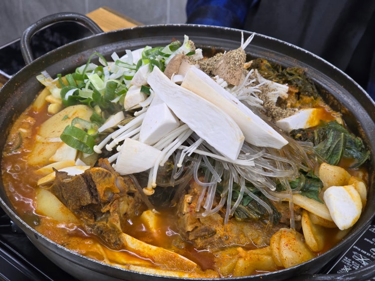  [서울/신림] 내돈내산 단체모임하기 좋은 신림 감자탕 맛집_모두 순대국 감자탕 난곡점