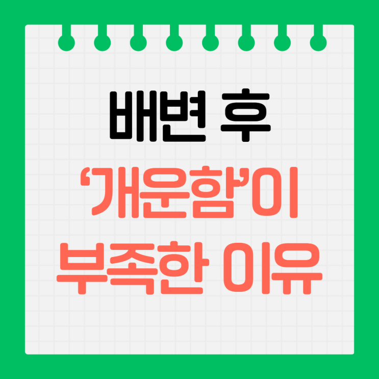  비데 없을 때 찝찝함? 밖에서는 물티슈, 집에서는 '이것' 3단계 루틴