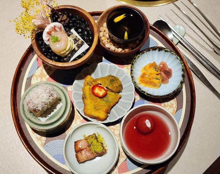  서울역 맛집, 상견례로도 좋은 서울로인 서울역점 진연 한우 코스