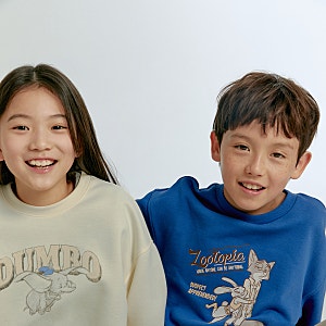 여아 남아 키즈 파자마 세트/ 아동 잠옷 추천! 폴햄키즈 X 디즈니 주토피아 맨투맨