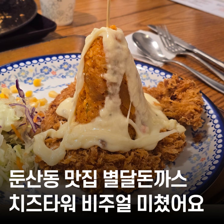  대전 사람이면 들어봤을 맛집! 둔산동 별달돈까스 먹고 놀아요