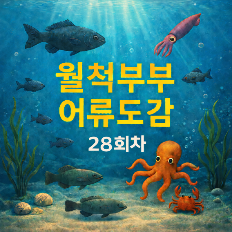 황어 망상어 돌팍망둥 알아보기 월척부부 어류도감 28회차
