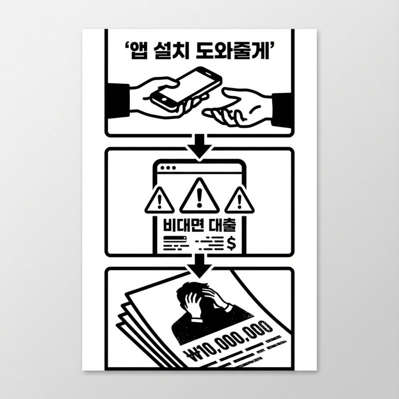 믿었던 직장 동료에게 빌려준 핸드폰, 억대 대출 빚으로 돌아왔다면 관련 이미지 4