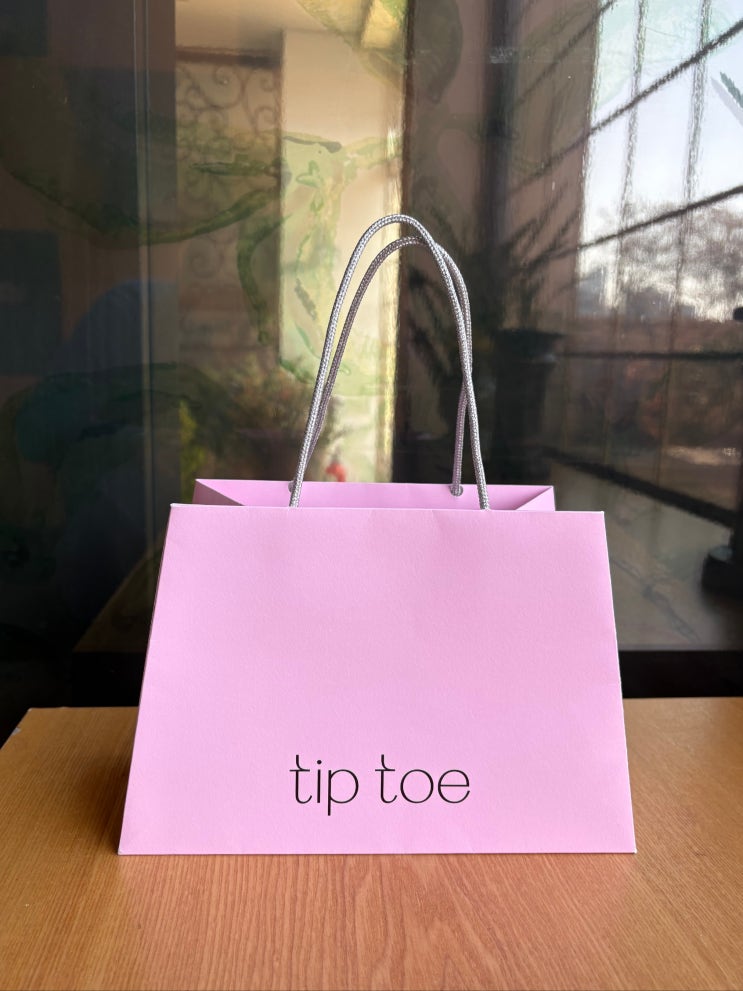  [TIP TOE 쇼핑백] 팁토우 쇼핑백, 쇼핑백제작, S&K