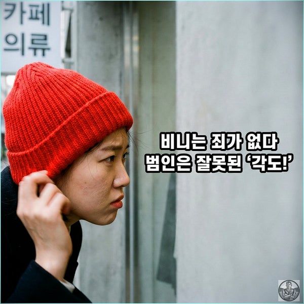  레드 비니 코디, 얼굴형별로 한 끗 차이 나는 황금 각도 꿀팁