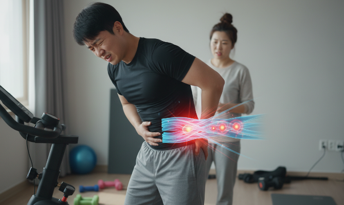  오른쪽 옆구리 통증 원인 3가지와 응급 신호 구분법