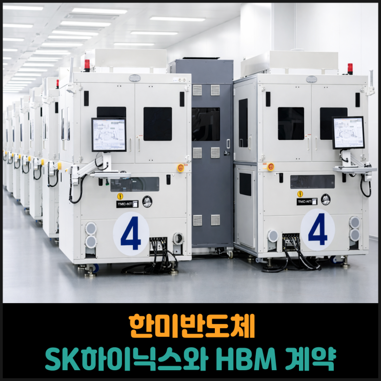  한미반도체 SK하이닉스와 HBM TC본더 계약