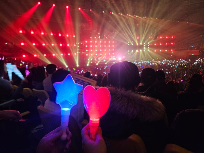 2026조용필콘서트 KSPO DOME체조경기장 12구역 18열 시야 후기(다이소 응원봉)