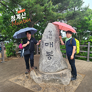 [등산] 2023년 5월 27일 청계산 매봉 옛골 마을 입구 정토사 초보 등산 코스 우천 산행기