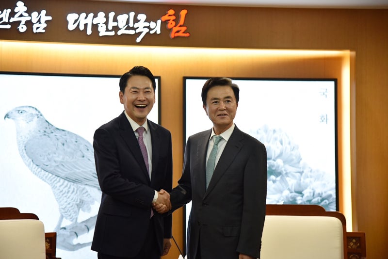국민의힘 장동혁 대표, 김태흠 충남지사 만나 나눈 얘기는?