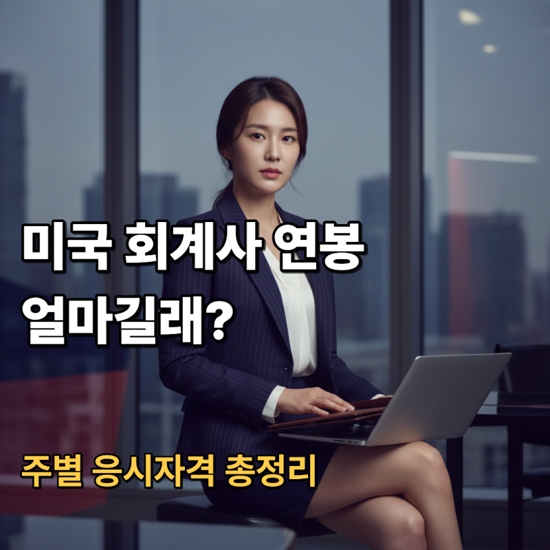 미국 회계사 연봉 얼마길래 다들 도전할까? 주별 응시자격 정리
