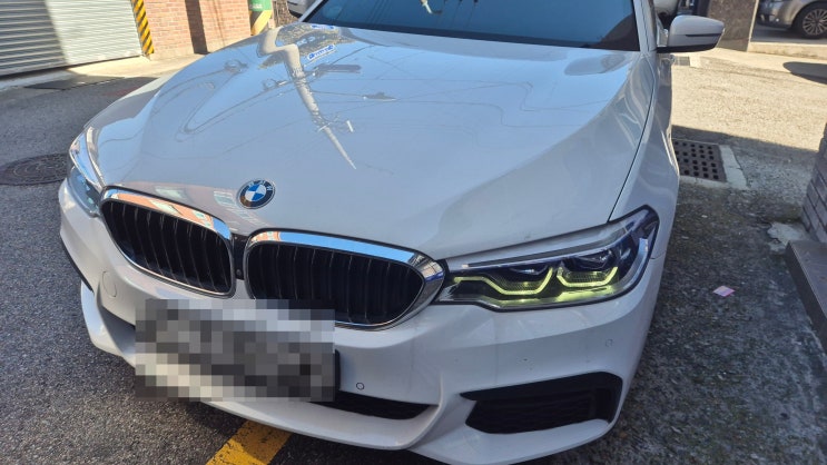 부산 BMW 520d 배터리 SOS 밧데리 교체(비상호출 시스템)