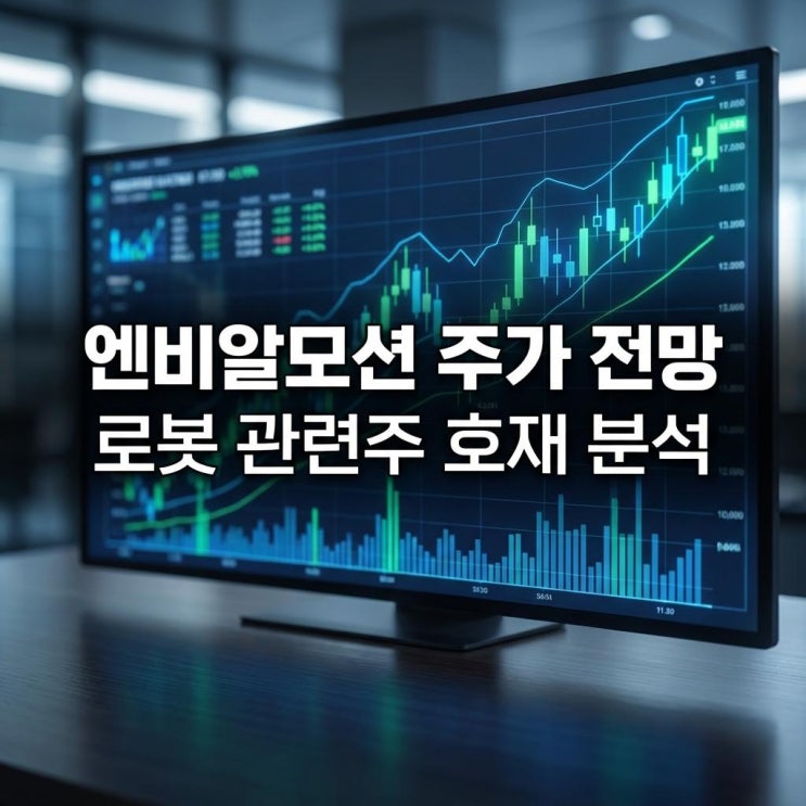  엔비알모션 주가 전망 상한가 급등 이유와 로봇 관련주 호재 분석